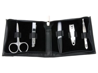 Zestaw do manicure BRINK w etui zapinanym na zamek