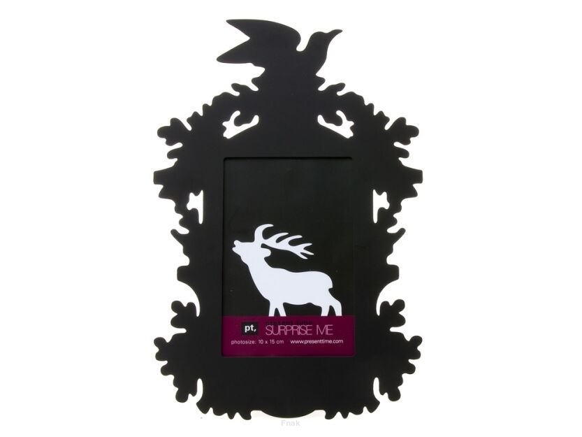 Ramka na zdjęcie PT Silhouette Bird czarna średnia