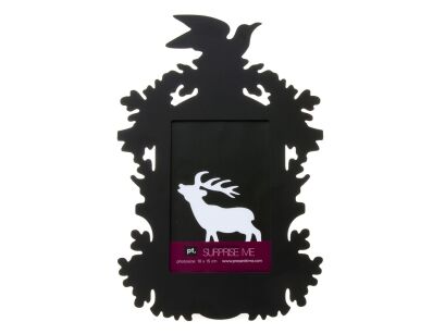 Ramka na zdjęcie PT Silhouette Bird czarna średnia