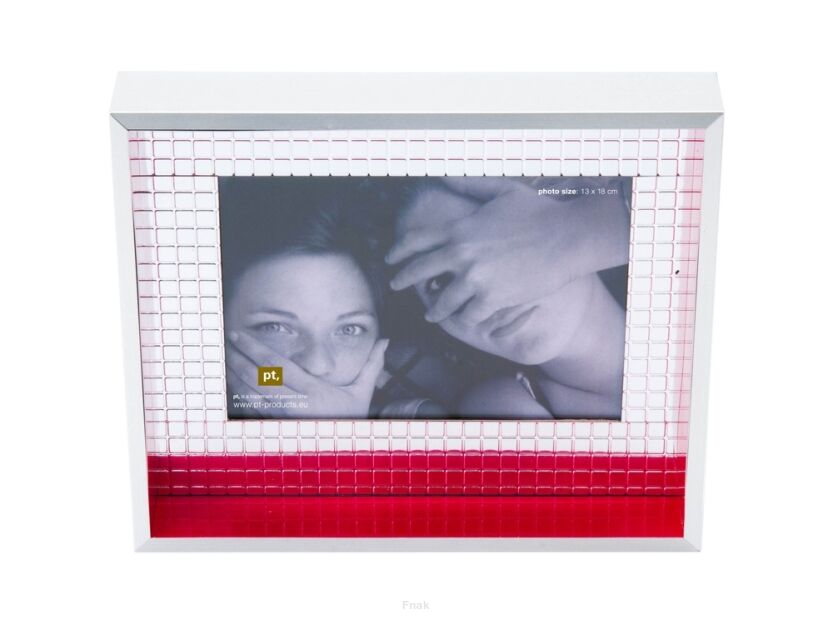 Ramka na zdjęcie PT Fluobox różowa duża