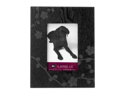 Ramka na zdjęcie PT Laser Cut Flower czarna mała