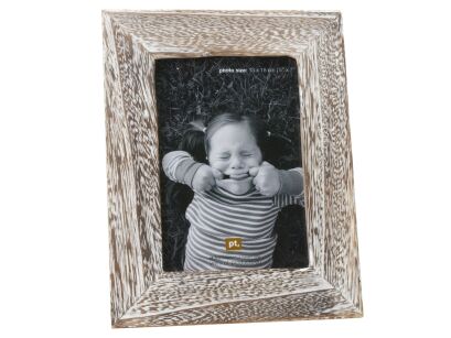 Ramka na zdjęcie PT Maison biało-brązowa duża