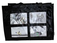 Torba WANTED z 4 kieszeniami na zdjęcia czarna - 2