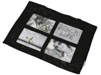 Torba WANTED z 4 kieszeniami na zdjęcia czarna - 3