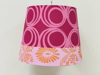 Lamp LEITMOTIV Wallpaper Circles pink
