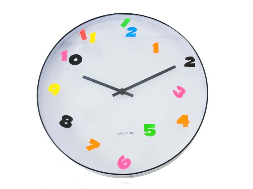Zegar ścienny KARLSSON Stick & Play Station