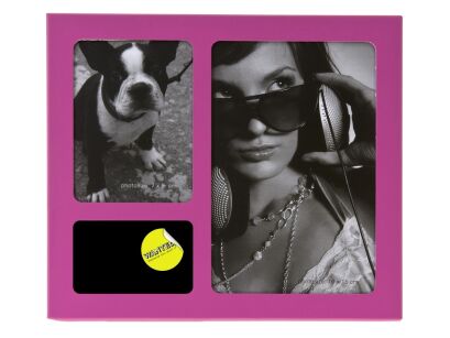 Ramka PT na 3 zdjęcia 3 w 1 różowa